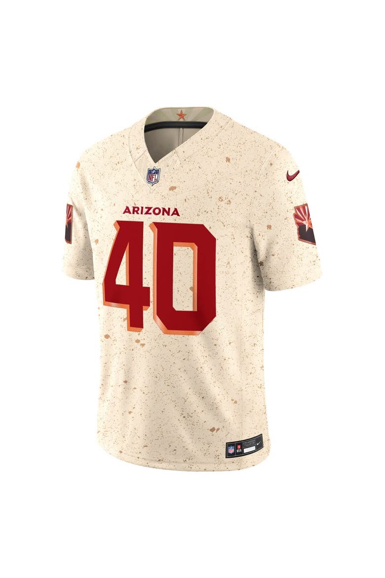 Men's Nike Pat Tillman Natural Arizona Cardinals 2025 Rivalries Collection Retired Player Limited Jersey, Alternate, color, Natural