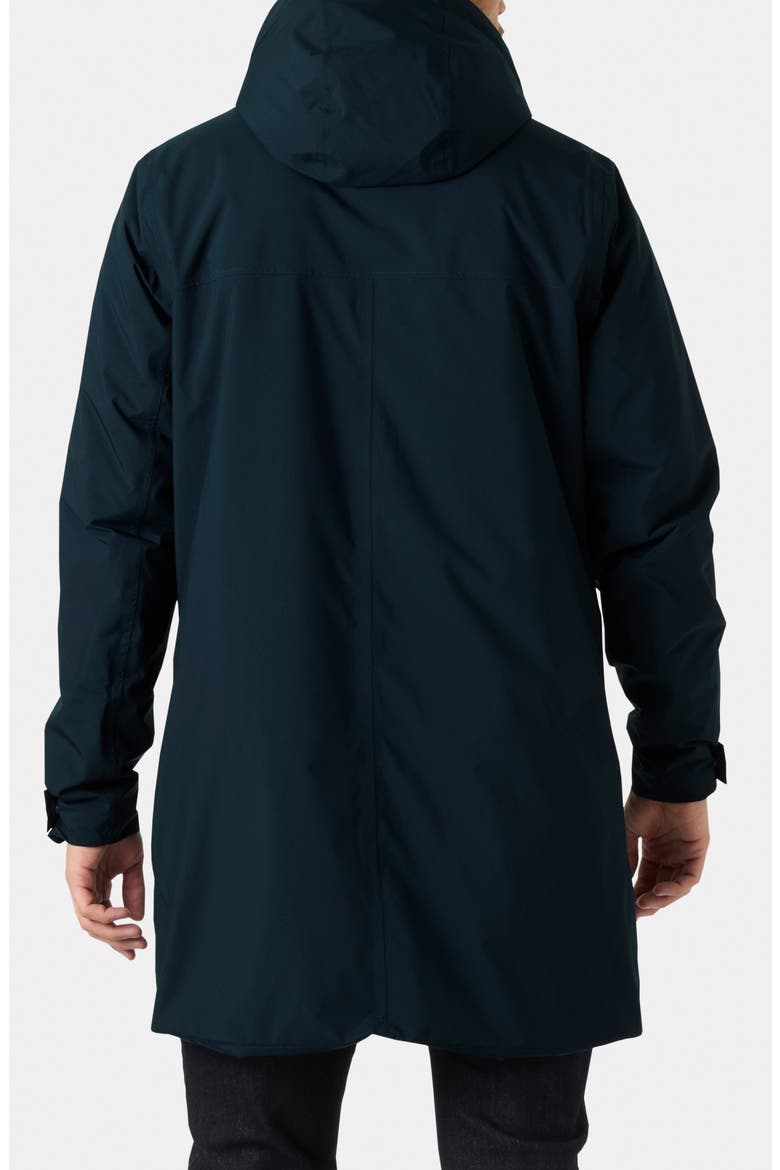 Brussel Insulated Rain Coat, Alternate, color, NAVY