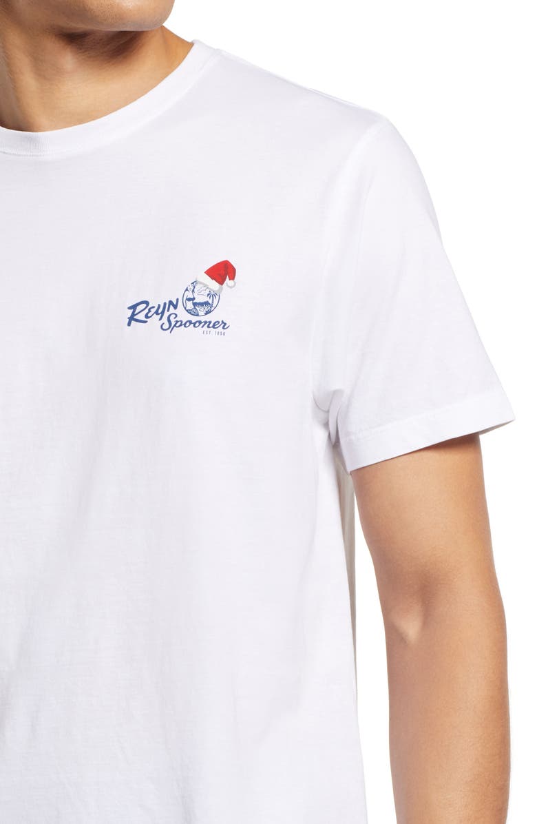 Reyn Spooner Hawaiian Christmas '21 Cotton Graphic Tee, Alternate, color,