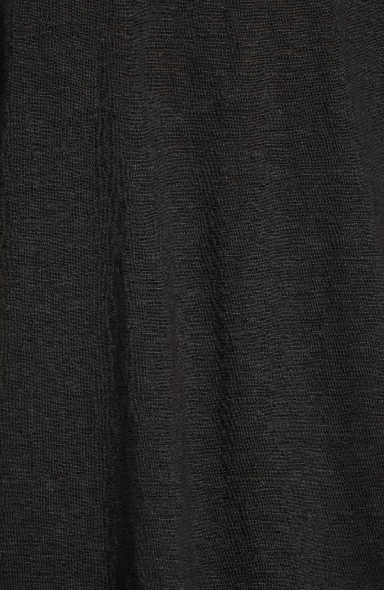 FRAME Easy Scoop Neck Organic Linen T-Shirt, Alternate, color, 