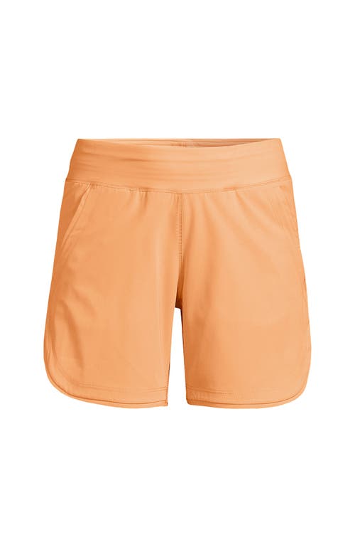 Lands' End 5" Board Shorts In Orange Mist