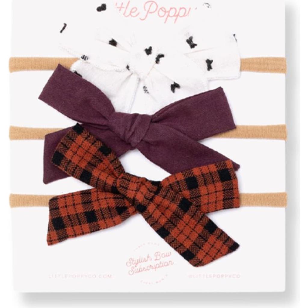Little Poppy Co The Headband Mini Bow Set In The Willow