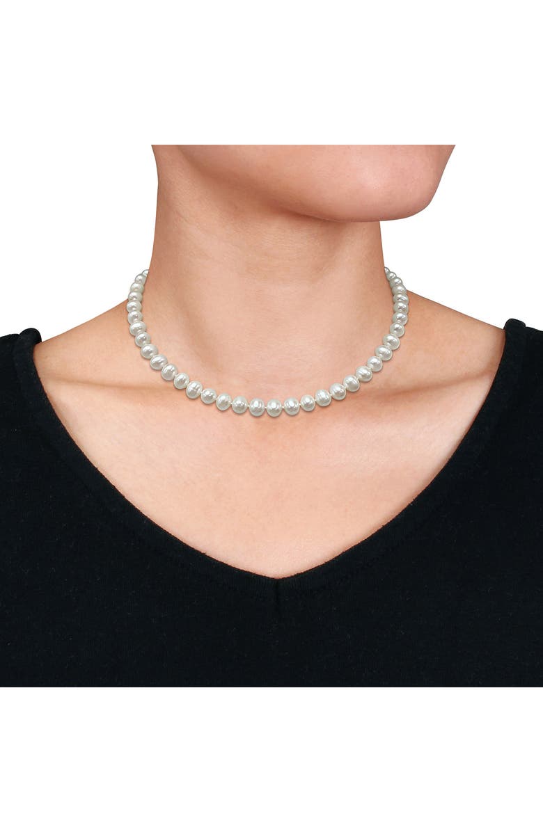 DELMAR Cultured Pearl Necklace, 7–7.5mm, Alternate, color, 