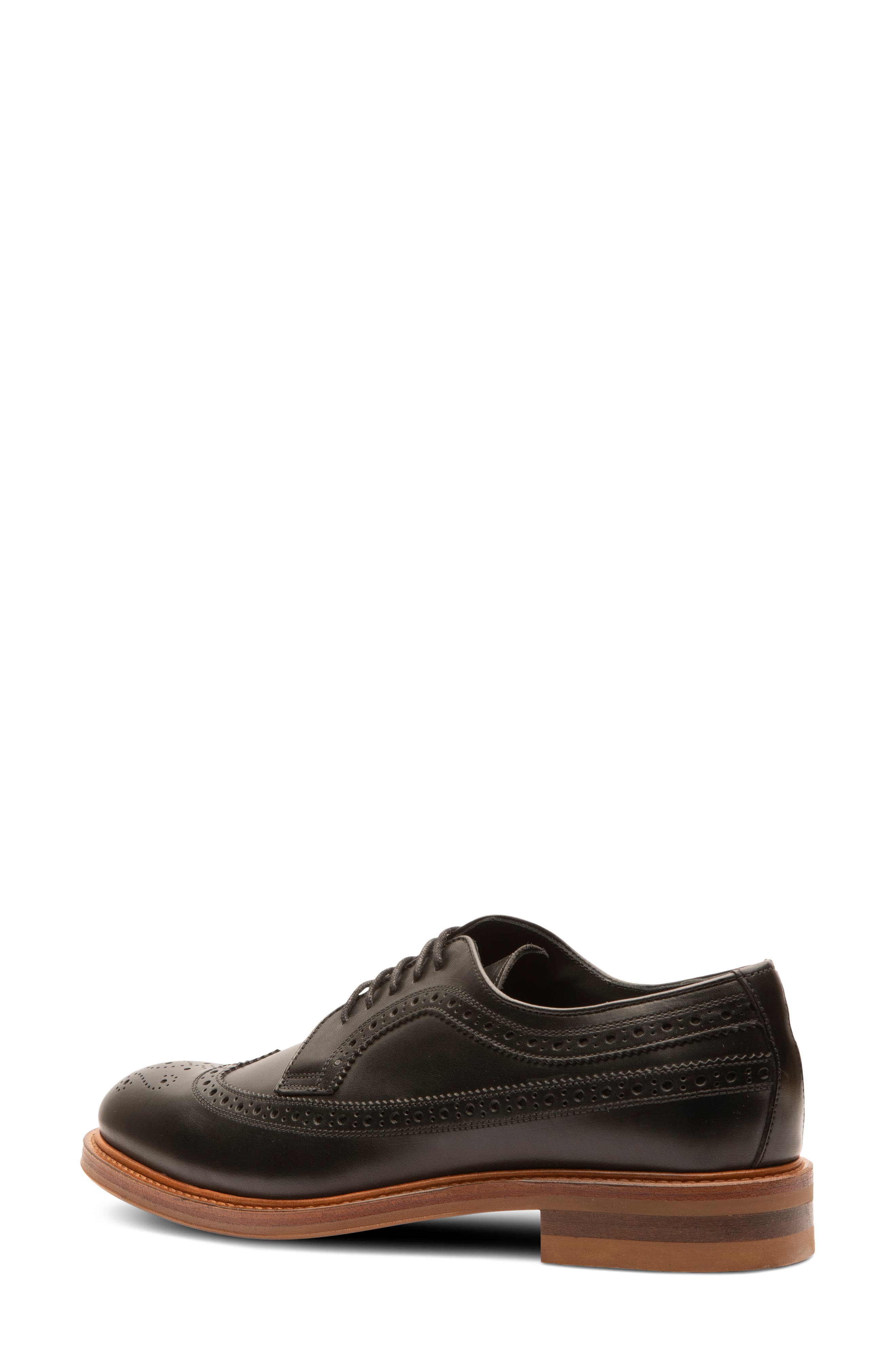 Crosby Square Fleetwood Wingtip Derby, Alternate, color, Black
