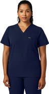 JAANUU Rhena Women's 1-Pocket Slim V-Neck Scrub Top