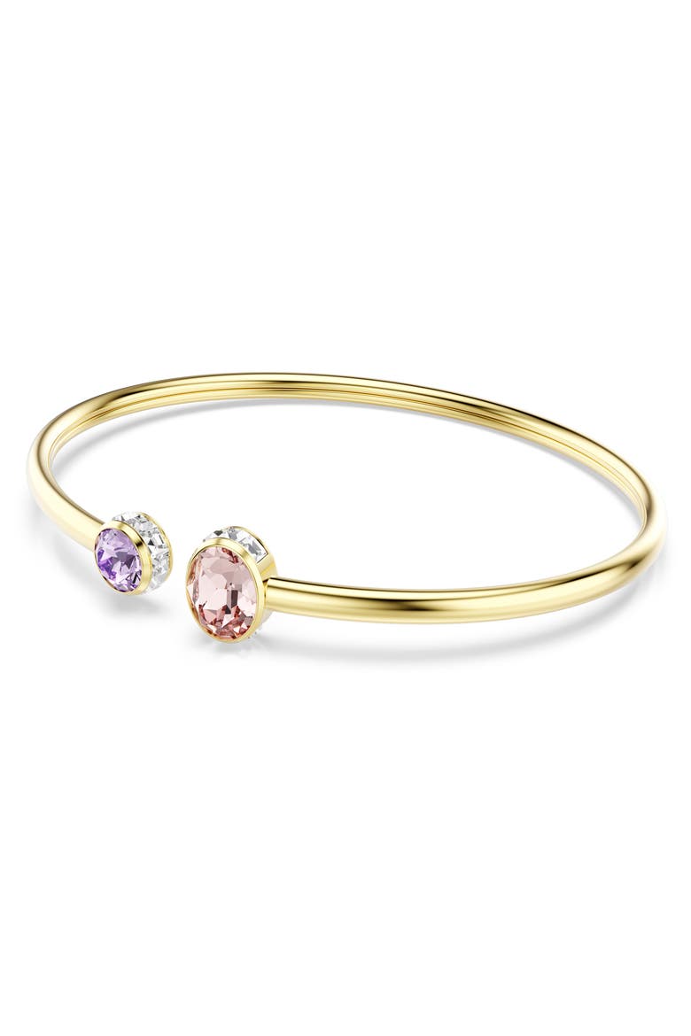 Chroma Open Bangle Bracelet, Alternate, color, GOLD/ MULTI