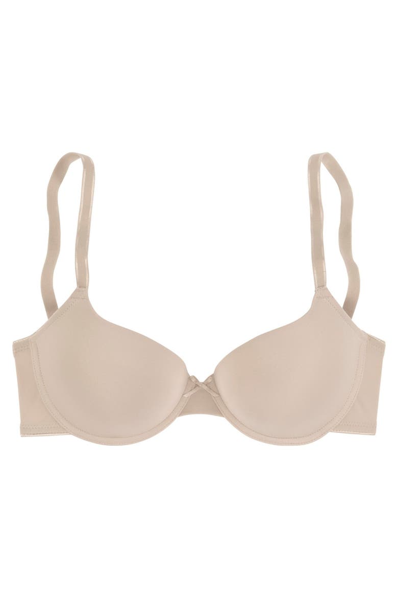Padded T-Shirt Bra, Alternate, color, Powder