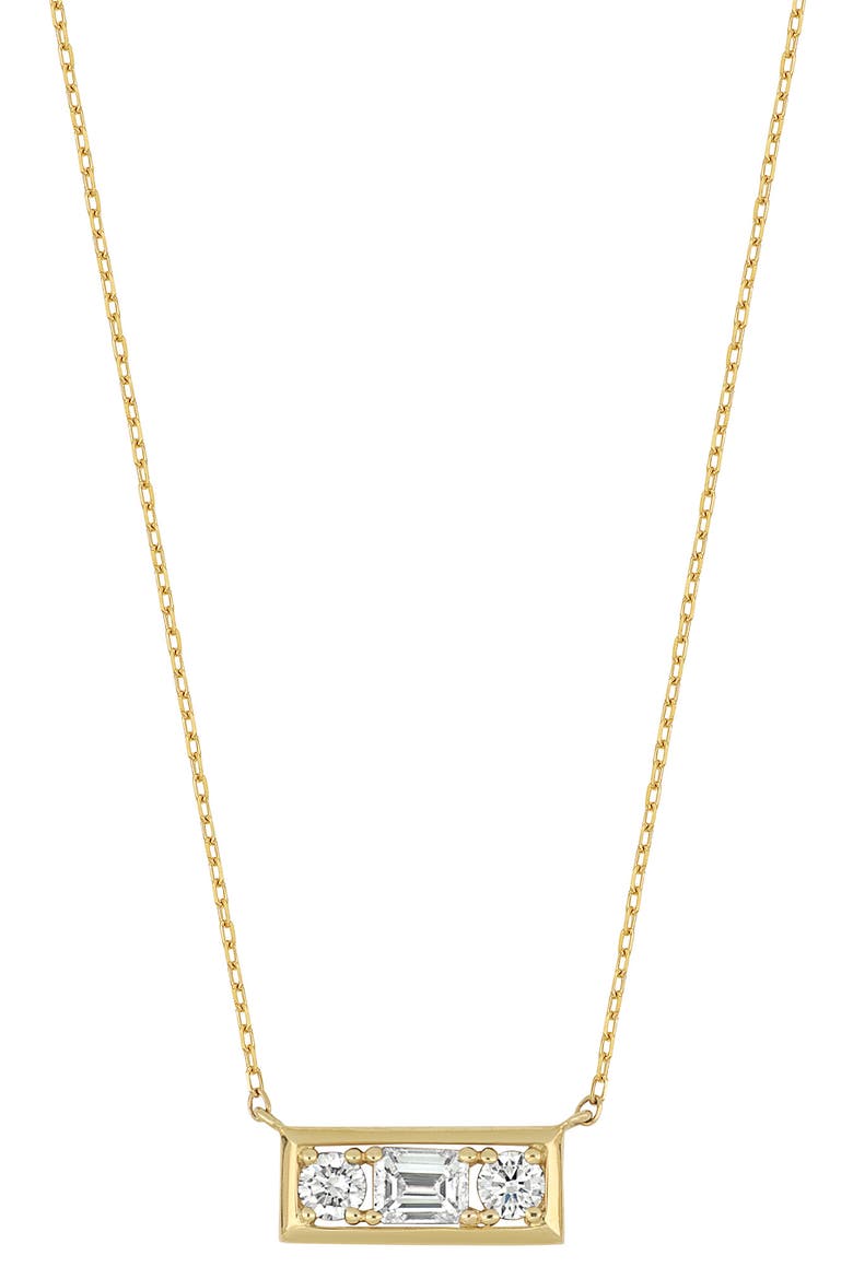 Maya 18K Yellow Gold Diamond Pendant Necklace, Main, color, 18K YELLOW GOLD