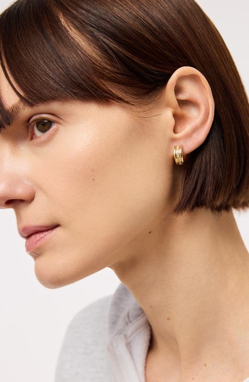 Ana Luisa Huggie Earrings In Gold