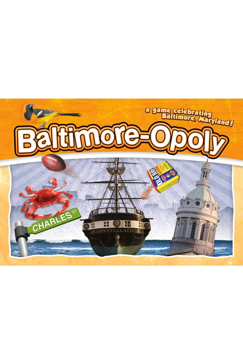 Baltimoreopoly Monopoly Board Game, Alternate, color, Multicolored