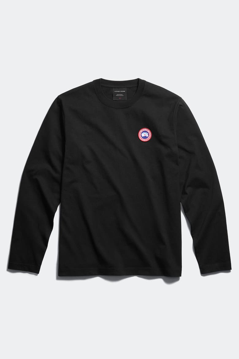 Vantage Long Sleeve T-Shirt, Main, color, Black