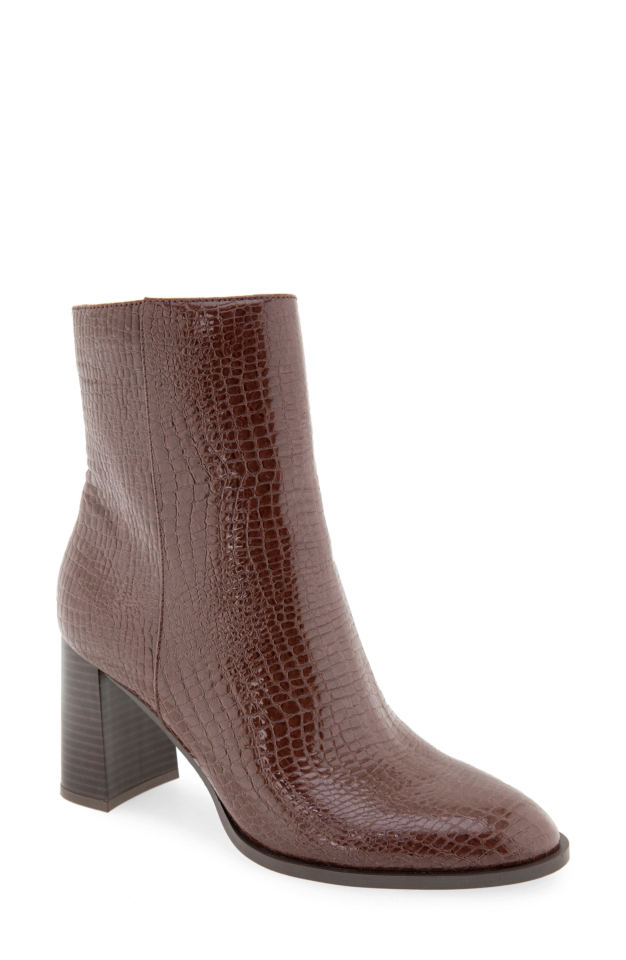 DARK BROWN CROC