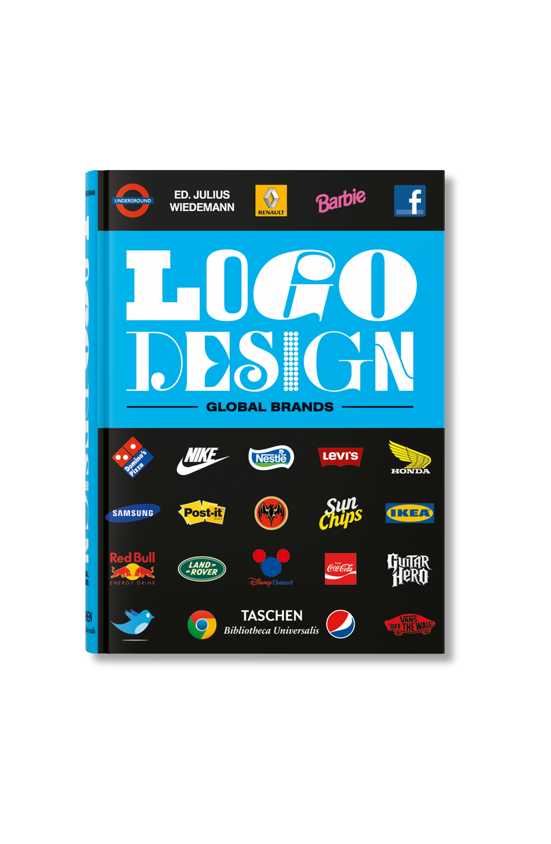 Taschen Logo Design. Global Brands, Main, color, Multicolor