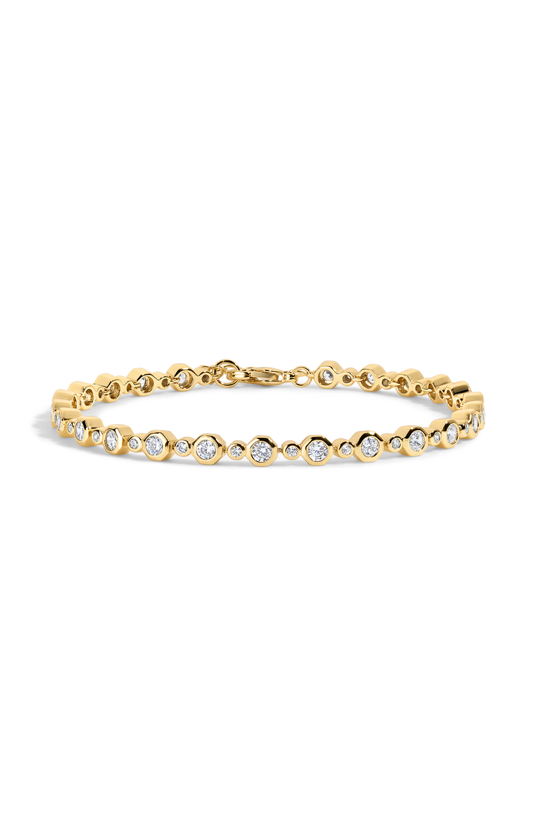 Electric Picks Trust Fund Tennis Bracelet, Main, color, Yellow Gold