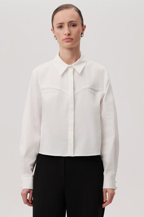 Malayah Collar Long Sleeve Shirt