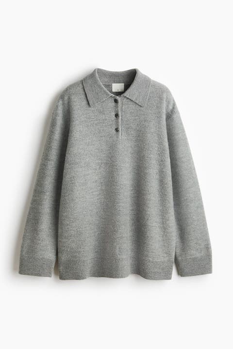 Wool Polo Jumper