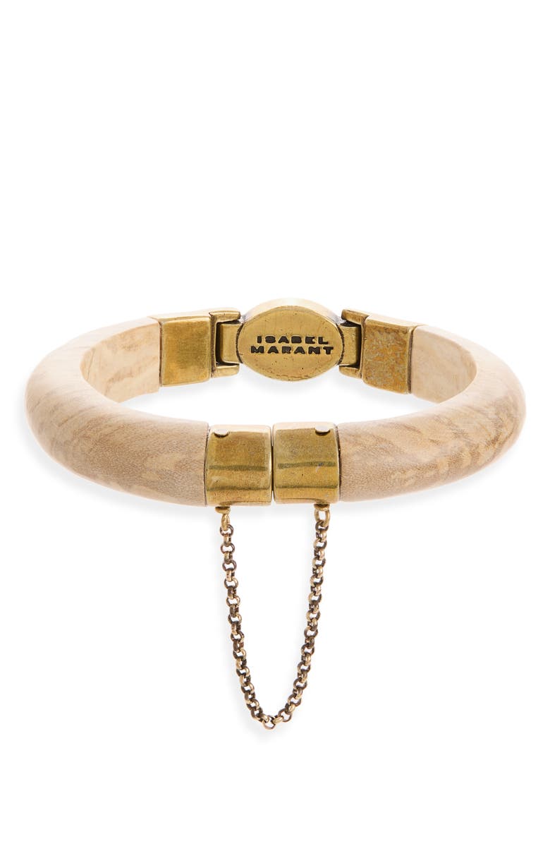 Isabel Marant Cuff Bracelet, Alternate, color, Twill/ Bronze