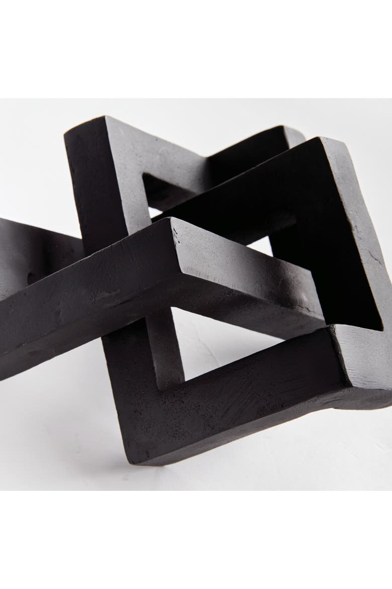 Key Sculpture Decorative Object, Alternate, color, Black