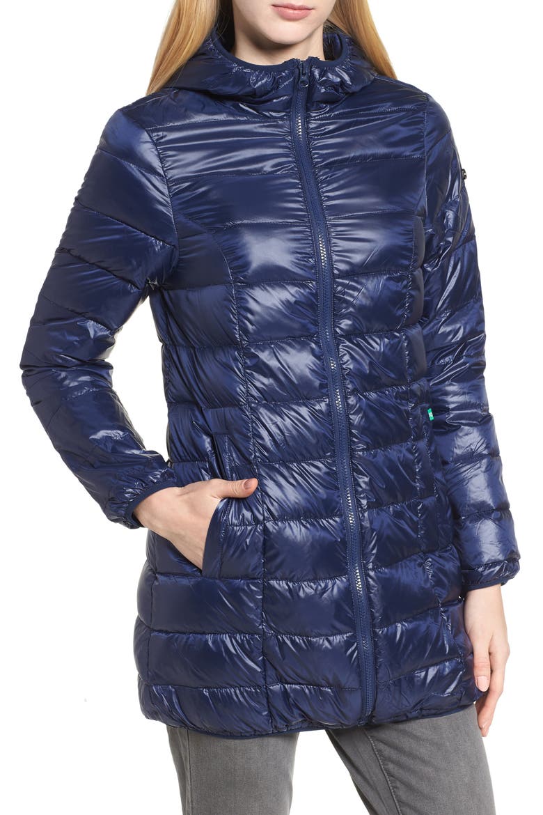 Lightweight Down 3-in-1 Maternity/Nursing Jacket, Alternate, color, NAVY