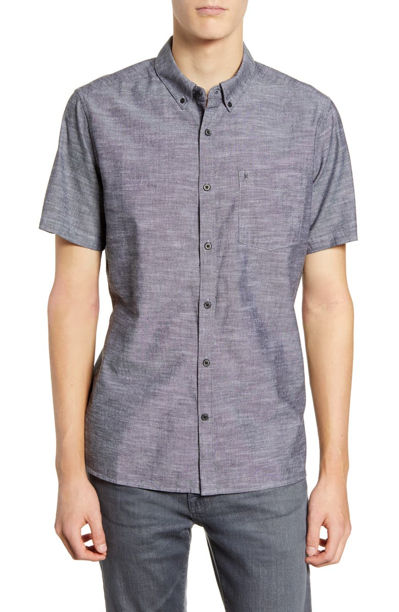 Hurley One & Only 2.0 Woven Shirt, Main, color, 