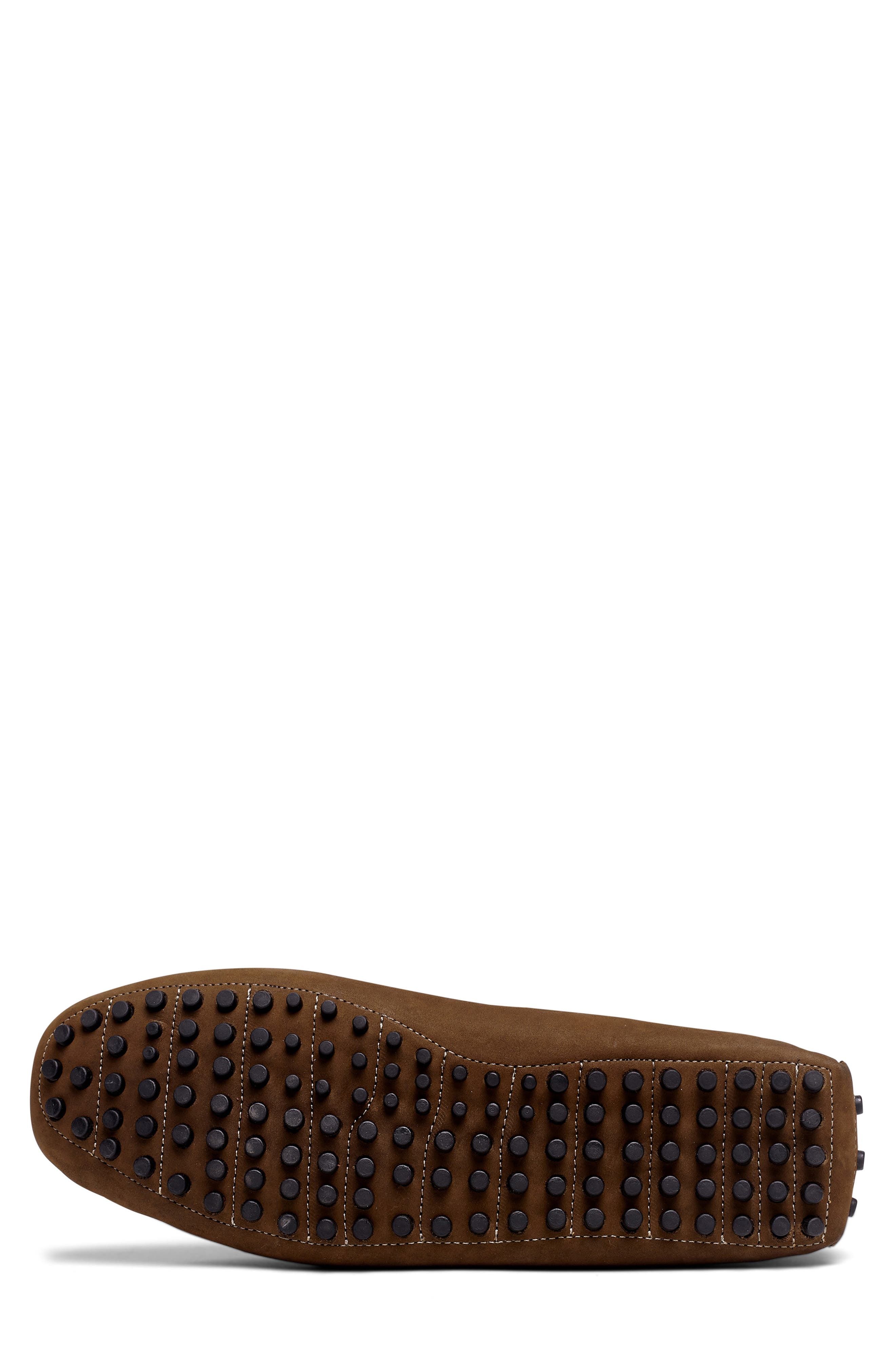 CARLOS SANTANA Ritchie Suede Driver, Alternate, color, Dark Brown