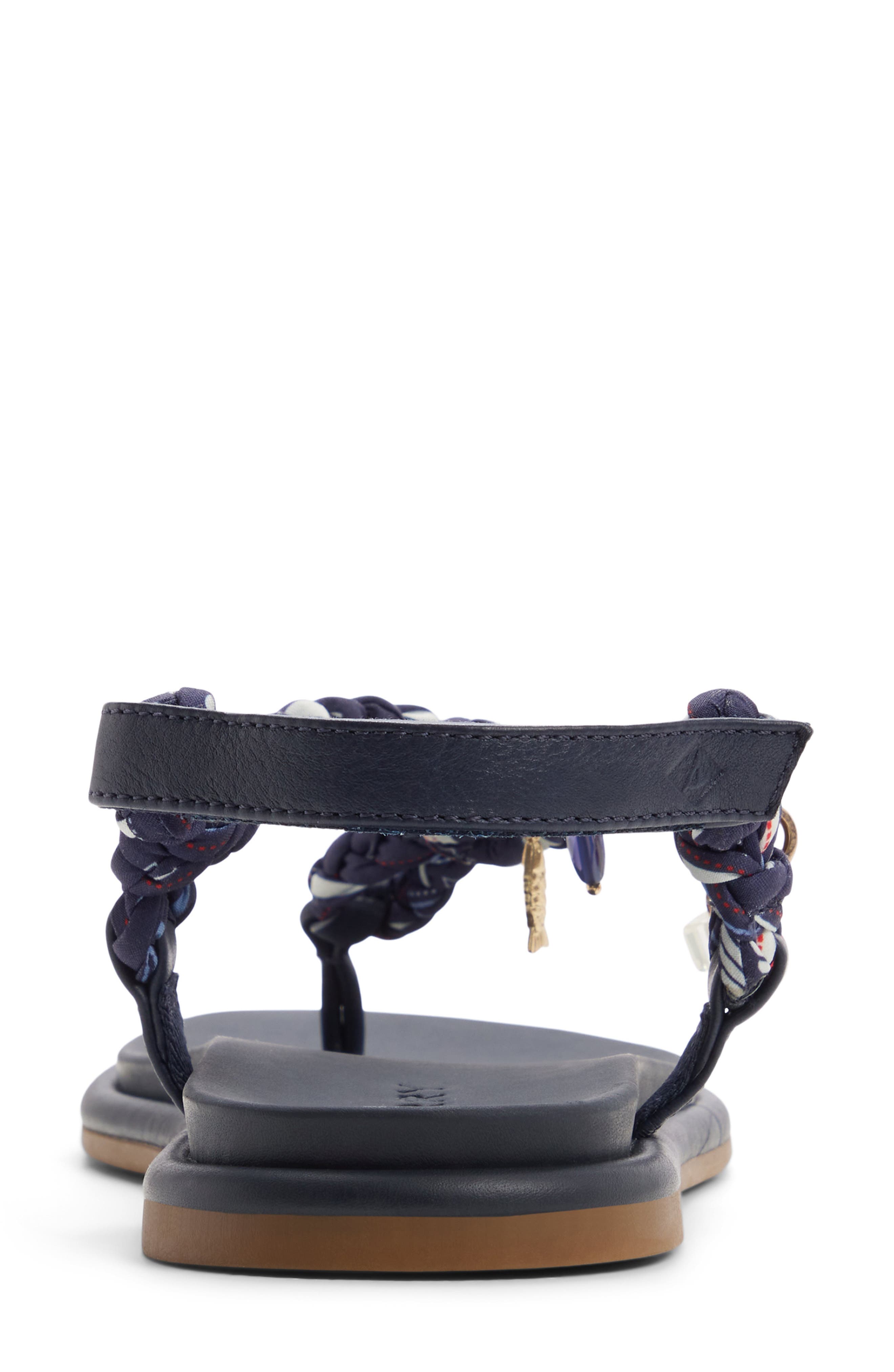 Isla T-Bar Slingback Sandal, Alternate, color, NAVY