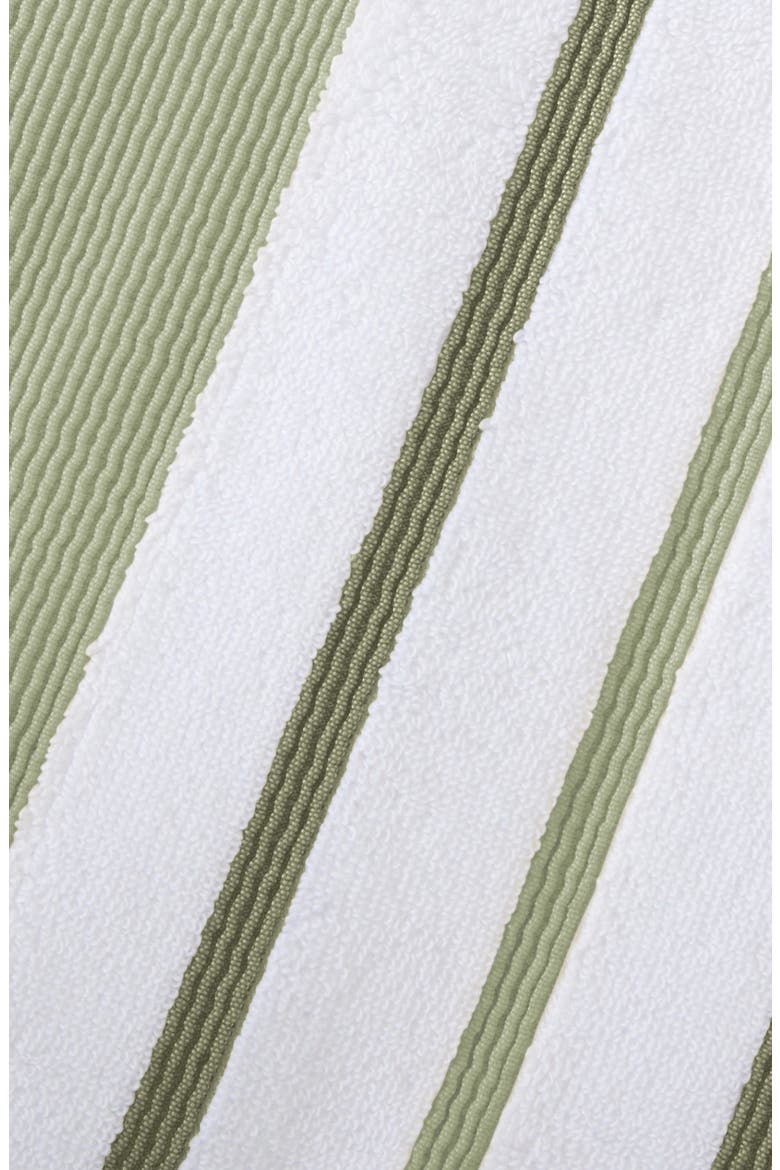 Luxurious Cotton 2-Pack Decorative Bath Towel Set, Alternate, color, DESERT SAGE GREEN / MOSS GREEN