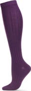 MeMoi Soft Rib Knee High Socks
