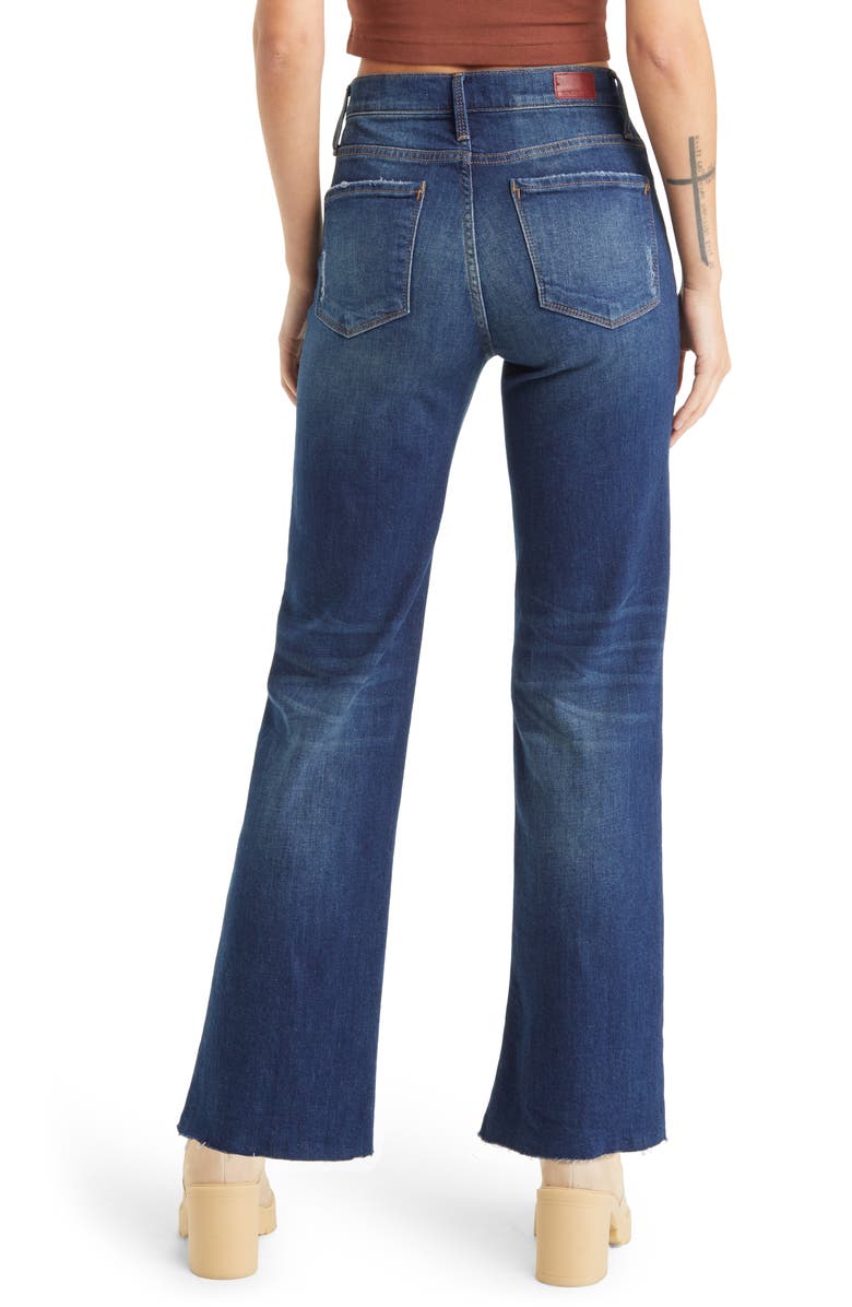 Whetherly James High Waist Wide Leg Jeans, Alternate, color,
