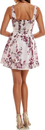 Corset 3D Sleeveless Minidress