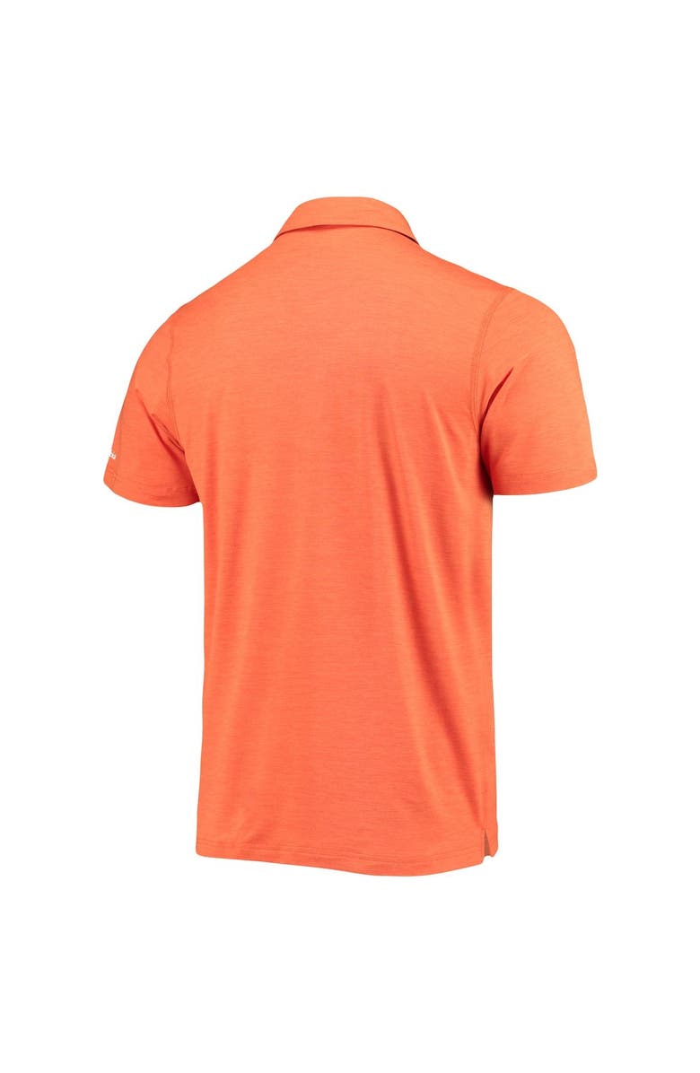 Columbia Men's Columbia Orange Clemson Tigers Tech Trail Omni-Shade Polo, Alternate, color, Orange