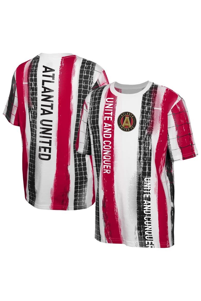 Youth White Atlanta United FC High Stepping T-Shirt, Main, color, White
