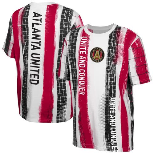 Outerstuff Kids' Youth White Atlanta United Fc High Stepping T-shirt In Multi