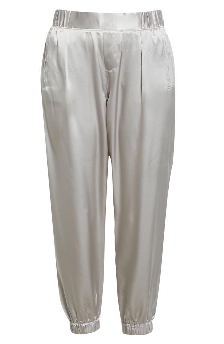 ATM Anthony Thomas Melillo Silk Jogger Pants, Alternate, color,