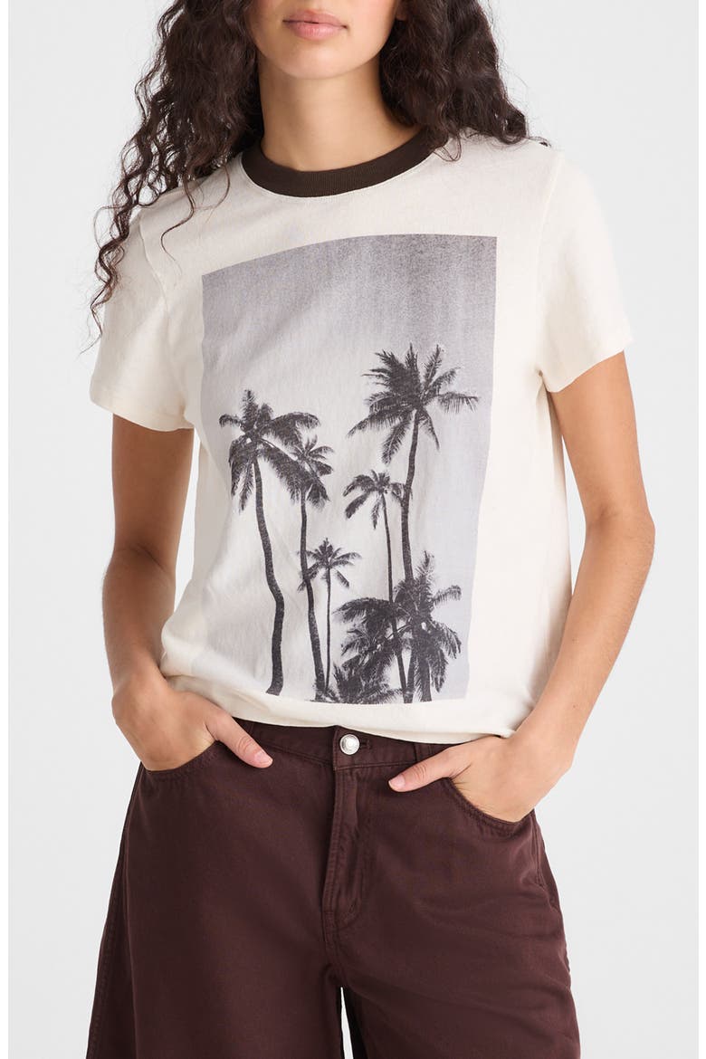 The Relaxed Graphic T-Shirt, Main, color, PALM TREE