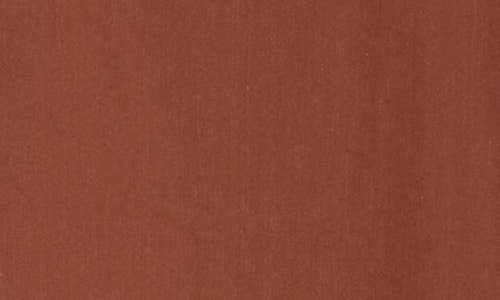 Theory Seamed Linen Blend Maxi Dress In Terracotta