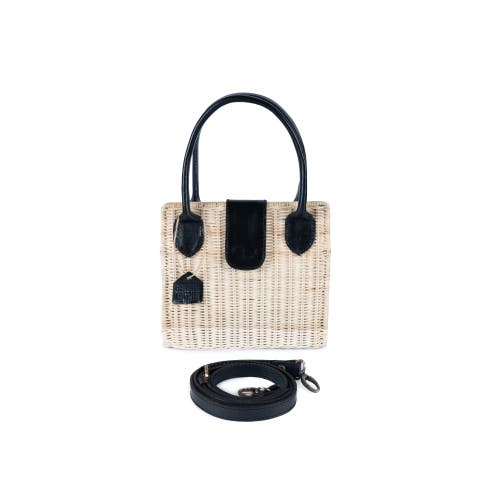 Jelavu Piper Structured Rattan Handbag
