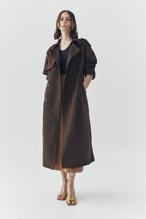 Jett Suede Coat