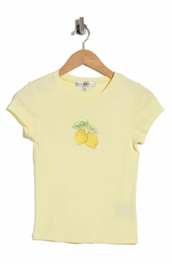 Madden Girl Embroidered Baby Tee