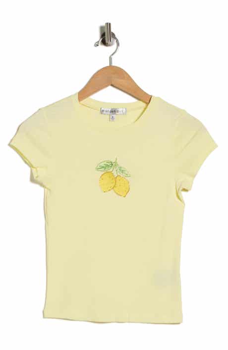 Madden Girl Embroidered Baby Tee