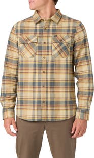 O'Neill Winslow Plaid Cotton Flannel Button-Up Shirt