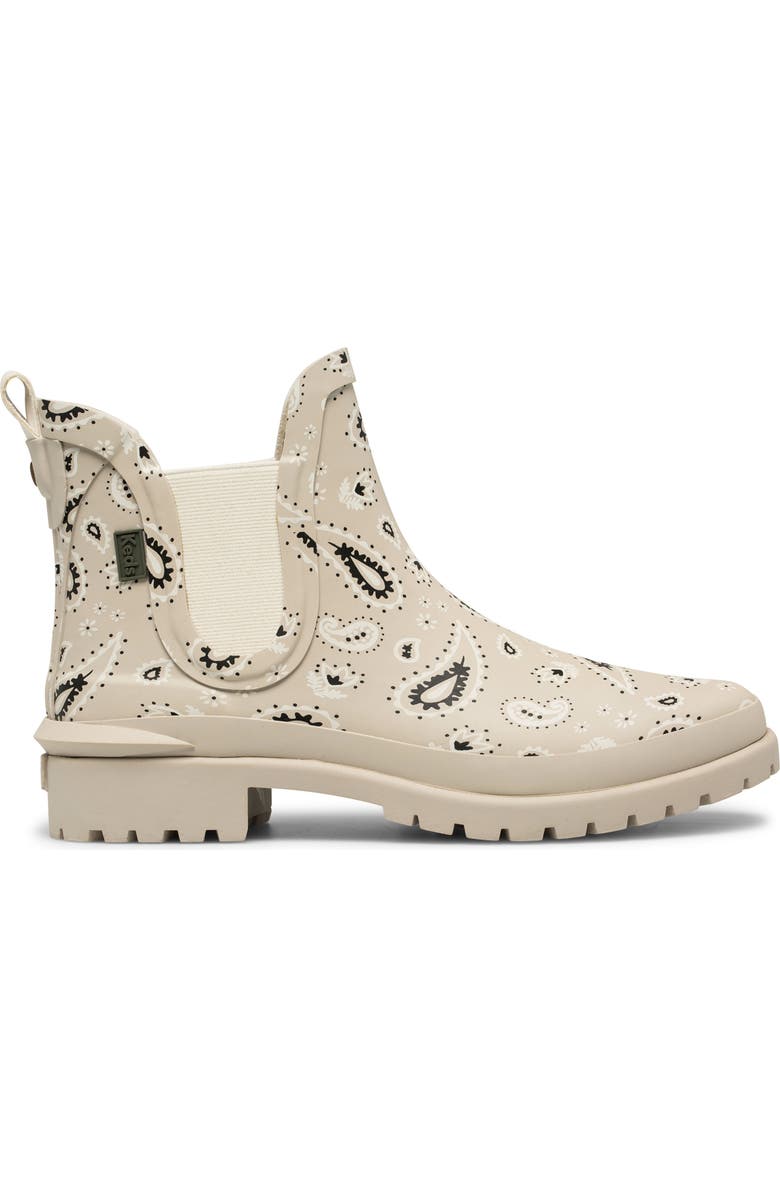 Keds<sup>®</sup> Rowan Bandana Print Rain Boot, Alternate, color,