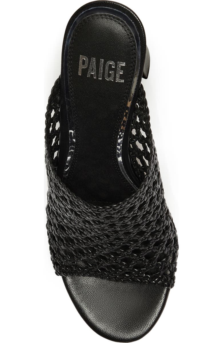 PAIGE Shay Woven Slide Sandal, Alternate, color,