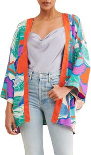 SAACHI Blob Pattern Ruana