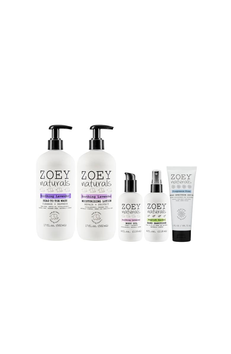 Zoey Naturals Soothing Lavender Care Bundle, Alternate, color, Lavender