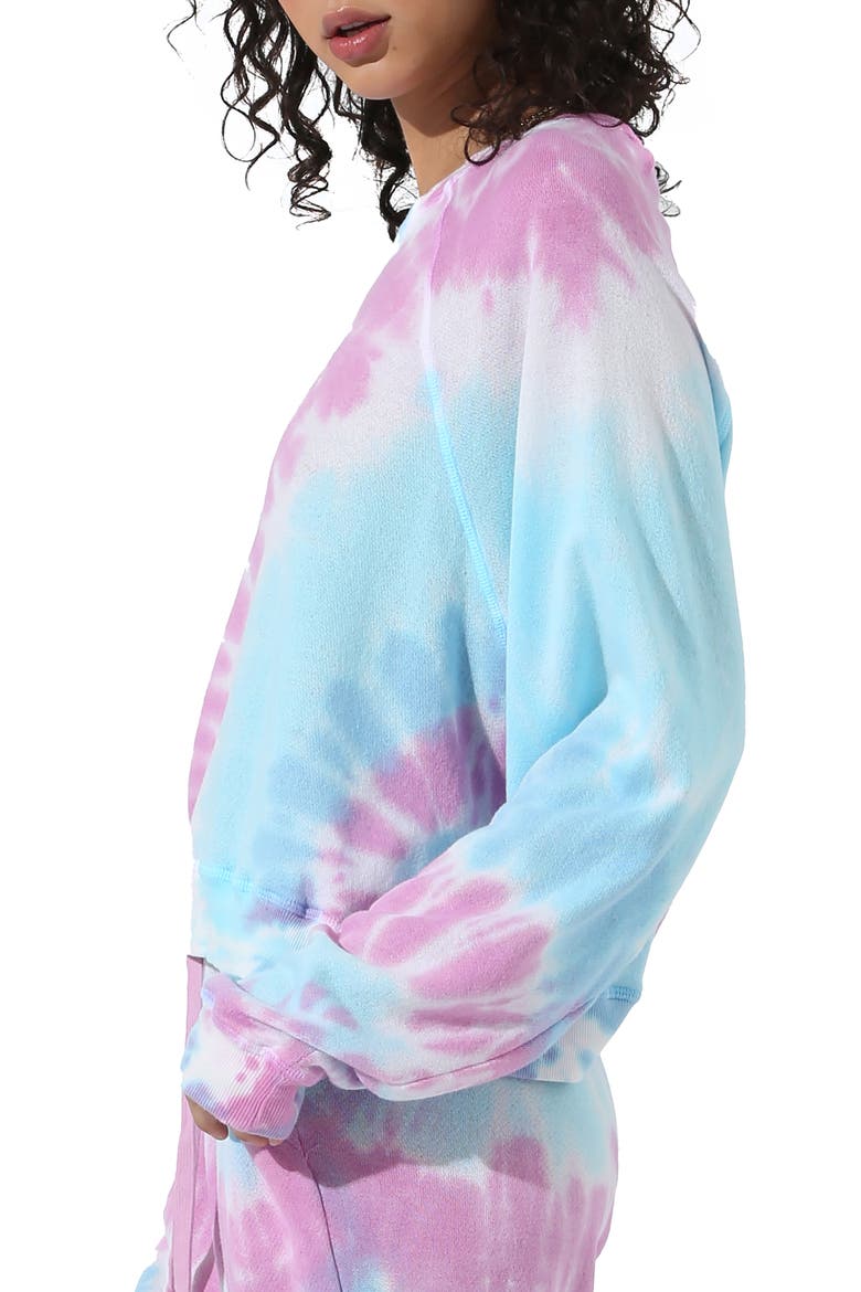 Farrow Tie Dye Pullover, Alternate, color, SEA SALT/ SERENE/ PEONY