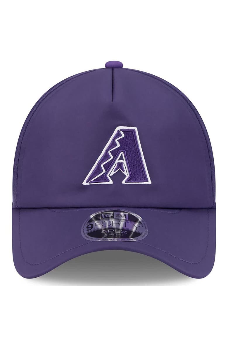 Men's New Era Purple Arizona Diamondbacks 2026 Batting Practice Alternate Apex 9FORTY Adjustable Hat, Alternate, color, Purple