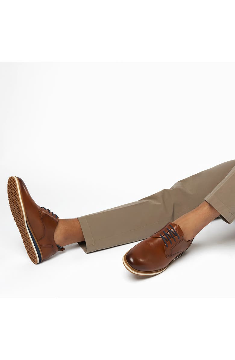 Dune London Bucatini Plain Toe Derby, Alternate, color,