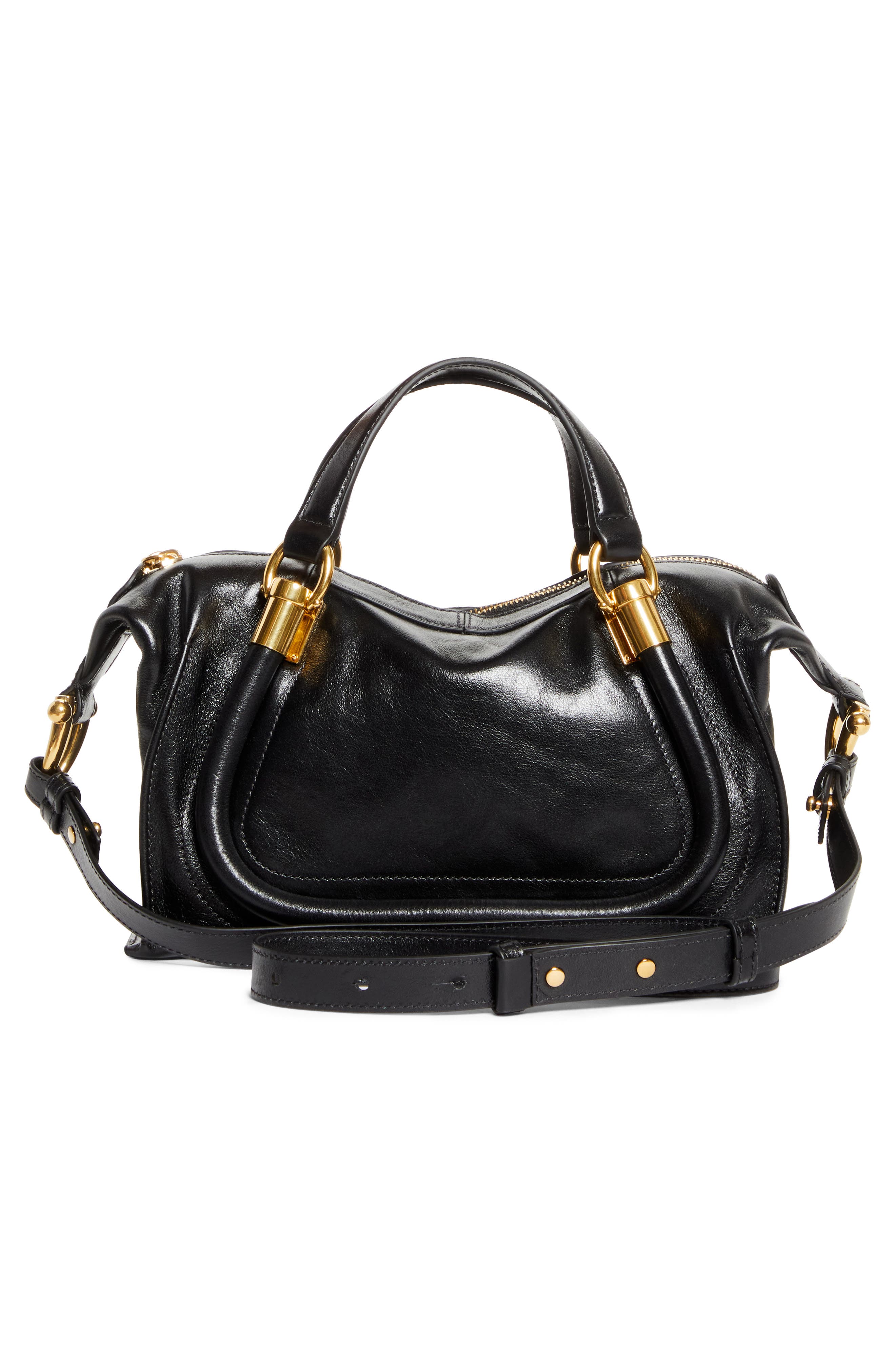 Chloé Paraty 24 Leather Shoulder Bag, Alternate, color, 