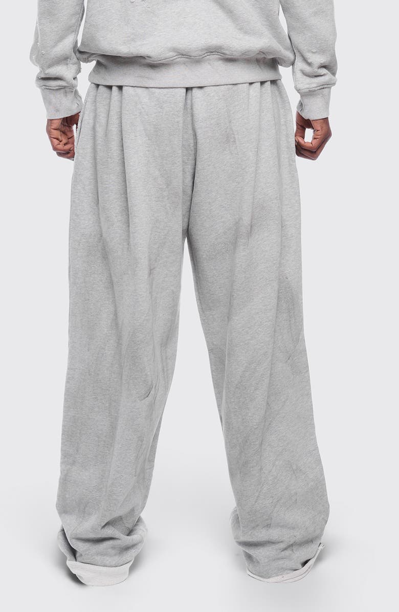 Rolling Loud RL Touring Crew Distressed Sweatpants, Alternate, color, Heather Gray